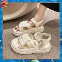 Giày Sandal Thể Thao Đế Dày Tăng Chiều Cao Thời Trang Mới Cho Học Sinh