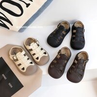 Giày Sandal Trẻ Em 2024 Giày Sandal Nam Ngón Chân Phiên Bản Hàn Quốc Đế Mềm Bé Gái Giày Đi Biển Rỗng Hợp Thời Trang 6.3
