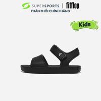 Giày Sandal Trẻ Em Fitflop Iqushion Toddler Ergonomic - Đen  - FP8-001