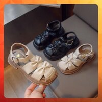 Giày Sandal Trẻ Em Mùa Hè 2024 Mới Giày Sandal Đế Mềm Phiên Bản Hàn Quốc Đa Năng Bé Gái Giày Da Hợp Thời Trang mã 8835