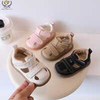 Giày Sandal Trẻ Em Thời Trang Bé Gái Baotou Chống Dính Công Chúa Dép Bé Trai Đế Mềm Chống Trơn Trượt Thoải Mái