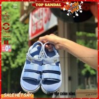 Giày Sandal Vento nữ nam, Sandal Vento 3 Quai SD9801 Đen