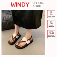Giày Sandal Xỏ Ngón WINDY Phong Cách Ulzzang Hàn Quốc SD-1391