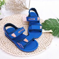 GIÀY SANDAL XỐP QUAI HẬU HỌC SINH BÉ TRAI BITI'S  XANH DƯƠNG - BITIS SXB020800