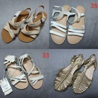 Giày Sandal xuất khẩu cho bé gái các hiệu Zara, Toms