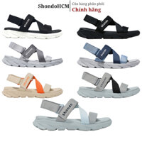Giày Sandals Nam Nữ SHONDO F6 Sport Ombre màu sắc thời trang êm nhẹ quai hậu tháo rời sandal xé dán quai dù (TH)