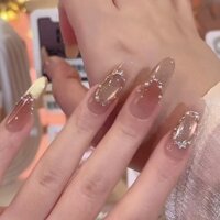 Giấy Say Rượu Người Hâm Mộ Vàng Tính Khí Mắt Mèo Bướm Làm Trắng Pháp Làm Móng Tay Handmade Cao Cấp Đeo Có Thể Tháo Rời Nhấp Nháy 24.12.26