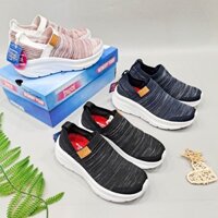 Giày skechers gowalk joy fresh view đi bộ nữ, giày lười nữ skecher miệng lưới dệt kim siêu nhẹ và êm chân