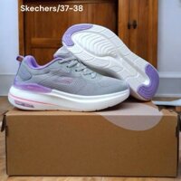 Giày Skechers nữ siêu nhẹ đế cao form đẹp kèm box