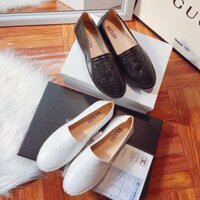 Giày slip on da mịn