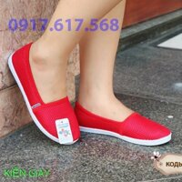 Giày Slip on hãng Anh Khoa A115-8 - Sợi dệt cao cấp dạng lưới có lớp lót cotton mềm