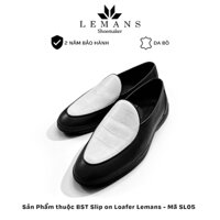 Giày Slip on Loafer LEMANS SL05 - Giày da bò Nappa - đế êm chân, giày công sở trẻ trung, bảo hành chính hãng 24 tháng