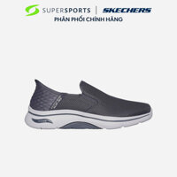 Giày Slip-On Nam Skechers GOwalk Arch Fit 2.0 - Xám  - 216600-CHAR