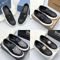 Giày slipon Kenzo da nam - giầy lười slip on BBR dáng basic giay vân Dior [ảnh +video tại Monaco Shop]