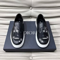 giày Slipon nam nữ đế khâu hình thêu cao cấp