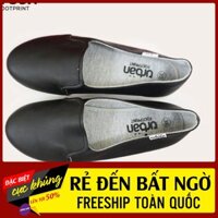 Giày slipon nữ đen đi siêu êm chân