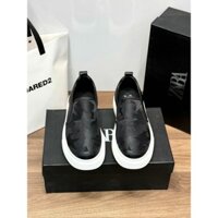 Giày Slipon Zara Đen họa tiết ngôi sao LA Fullbox Phụ Kiện