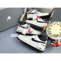 Giày sneaker AF1 supreme đen, Giày thể thao nam nữ