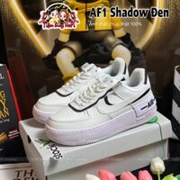 Giày Sneaker AF1_Đen Shadow Đen Trắng, Nike_Đen Trắng, Full box bill I HoPi Sneaker