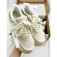 Giày sneaker Air Force 1 dây thừng, giày AF1 Custom Travis BigBag