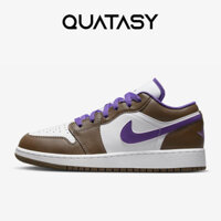 Giày sneaker Air Jordan 1 Low Purple Mocha chính hãng