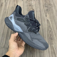 Giầy Sneaker AlphaBounce ĐEN Xám BLACK Nam