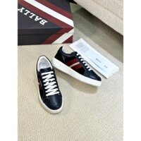 Giày sneaker Bally Xanh than bóng kẻ sọc sườn LA VTN