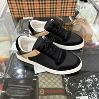 GIÀY SNEAKER BURBERRY ĐEN CHECK 8070818 LIKE NEW