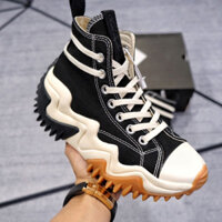 Giày Sneaker Cao Cổ Converse Run Star Motion - Đen Trắng Full box bill