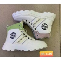 Giầy sneaker cao cổ mix màu fullboc ‣ :))