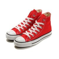 Giày Sneaker Cổ Cao Đỏ Tươi Nam
