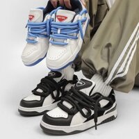 Giày sneaker cổ cao nam nữ họa tiết thổ cẩm đế cao su mềm , thoáng khí , phong cách thể thao - G29