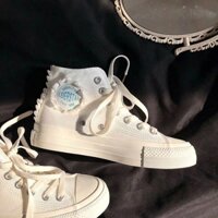 Giày sneaker cổ cao phối phong cách độc đáo (Kèm Ảnh Thật)
