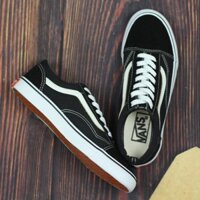 Giày Sneaker Cổ thấp Nữ Vs Oldskool Phong Cách Đen YTS