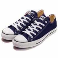 Giày Sneaker Cổ Thấp Xanh Navy Nam
