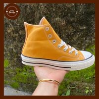 Giày Sneaker converse 1970s màu vàng cổ cao-  Giày Classic Siêu Hot, Phong cách soft boy- Hàng loại đẹp