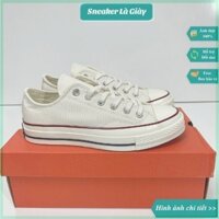 Giày sneaker Converse 1970s Trắng cổ thấp bản đẹp - Fullbox kèm quà tặng Ahri.sneaker