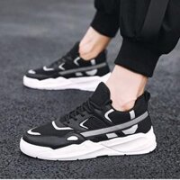 Giày sneaker GN547 đế độn thời trang Gấu Nâu chuyên giày nam - Đen G547,40