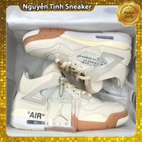 Giày Sneaker Jordan 4 Off White Full Box Full Phụ Kiện Freeship -Top1