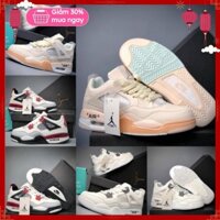 Giày Sneaker Jordan 4 OffWhite Full Box+Bill Full Phụ Kiện Giày Thể Thao Nam Nữ