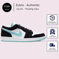 Giày sneaker Jordan Xanh Ngọc cổ thấp, Giày JD Jordan 1 low Nam Nữ Thời Trang Full Box Bill
