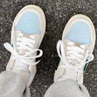 giầy sneaker kiểu dáng basic phối họa tiết độc lạ cá tính xinh quá trời