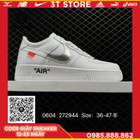 GIÀY SNEAKER MÃ SẢN PHẨM: AO4297-001_OFF WHITE ✘ Nike Air Force 1 Low _FULL BOX_FREE SHIP TOÀN QUỐC