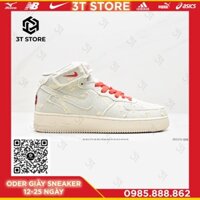 GIÀY SNEAKER MÃ SẢN PHẨM: _Levi's x Nike By You Air Force 1 '07 Mid 'Exclusive Denim'_FULL BOX_FREE SHIP TOÀN QUỐC