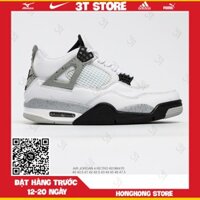 GIÀY SNEAKER MÃ SẢN PHẨM_Air Jordan 4 Retro"White/Cement"AJ4 NHIỀU MÀU PHONG CÁCH FULLBOX + FREESHIP KHI MUA 2 SẢN PHẨM