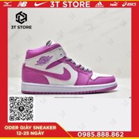 GIÀY SNEAKER MÃ SẢN PHẨM_Air Jordan 1 Mid White Blue Red_ĐỦ SIZE VÀ MÀU_ODER HONGKONG STORE