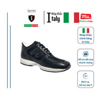 Giày Sneaker Nam AZ Collection Italy Giày Thể Thao Da Thật Sản Xuất Tại Italia - Alex-701_Blu