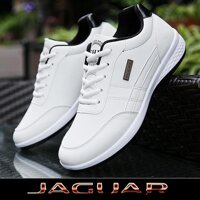 Giày sneaker nam cao cấp GN-268 Giày JAGUAR mẫu mới đẹp hot màu trắng