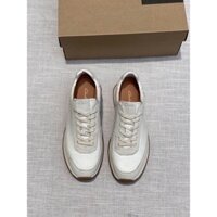 Giày sneaker nam Clarks dây buộc thể thao thoải mái da bò đế ngoài chất liệu 3 lớp cao cấp