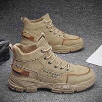 Giày Sneaker Nam Cổ Cao Cực Ngầu M95, Giày Bốt Thể Thao Nam Chất Liệu Da PU Siêu Đẹp Trẻ Trung